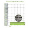 Farm Livestock Fence 4Ft x 164Ft Agricultural Fencing for Yard, Heavy Duty Cattle Fence, Galvanized Welded Wire Fence for Animals and Field Protection - 2 of 4