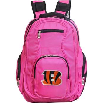 NFL Cincinnati Bengals Premium 19" Laptop Backpack - Pink