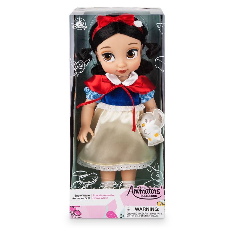 Snow White Disney Animator 15&#34; Doll with Black Hair, 5 of 11