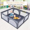Infans Extra Large Baby Playpen Safety Baby Play Yard w/50 Ocean Balls & 4 Handles - 2 of 4