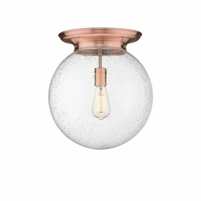 Beacon - 1 Light Flush Mount In Traditional Style-15.25 Inches Tall and 14 Inches Wide