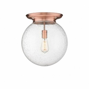 Beacon - 1 Light Flush Mount In Traditional Style-15.25 Inches Tall and 14 Inches Wide - 1 of 1