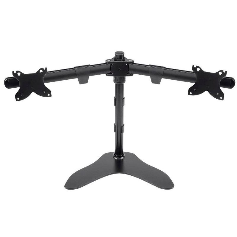 Monoprice Dual Monitor Free Standing Adjustable Desk Mount for Monitors 15~30in, 1 of 7