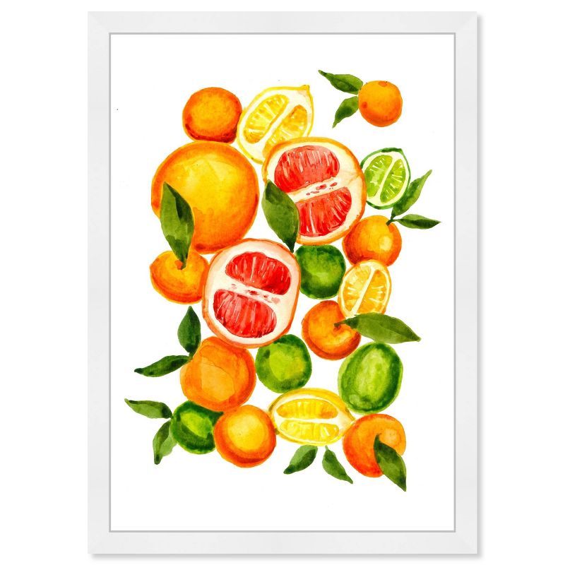 13&#34; x 19&#34; All the Citrus Food and Kitchen Framed Wall Art Orange - Wynwood Studio, 4 of 7