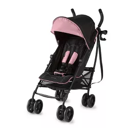 Summer Infant 3Dlite+ Convenience Stroller - Pink/Matte Black