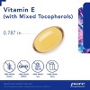 Pure Encapsulations Vitamin E (With Mixed Tocopherols) - Antioxidant Protection & Cellular Function - Non-GMO - 3 of 4