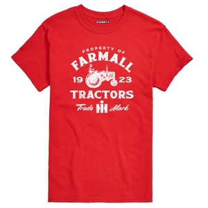 Men's - Case IH - Property Of Farmall Tractors Short Sleeve Graphic T-Shirt - 1 of 4
