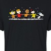 Women's - Peanuts - Group Skate Cropped Graphic T-Shirt - 2 of 4