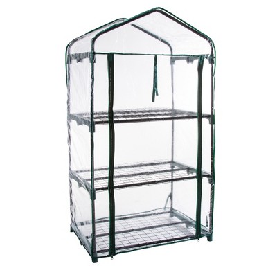 Nature Spring 3-Tier Mini Garden Greenhouse