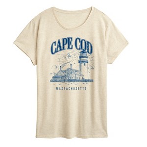 Women's - Instant Message - Cape Cod Short Sleeve Graphic T-Shirt - 1 of 4