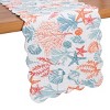 C&F Home 14" x 51" Tangerine Coast Table Runner - 2 of 3