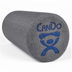 CanDo Plus Round Gray Exercise Fitness Foam Rollers for Muscle Restoration, Massage Therapy, Sport Recovery and Physical Therapy - 1 of 4