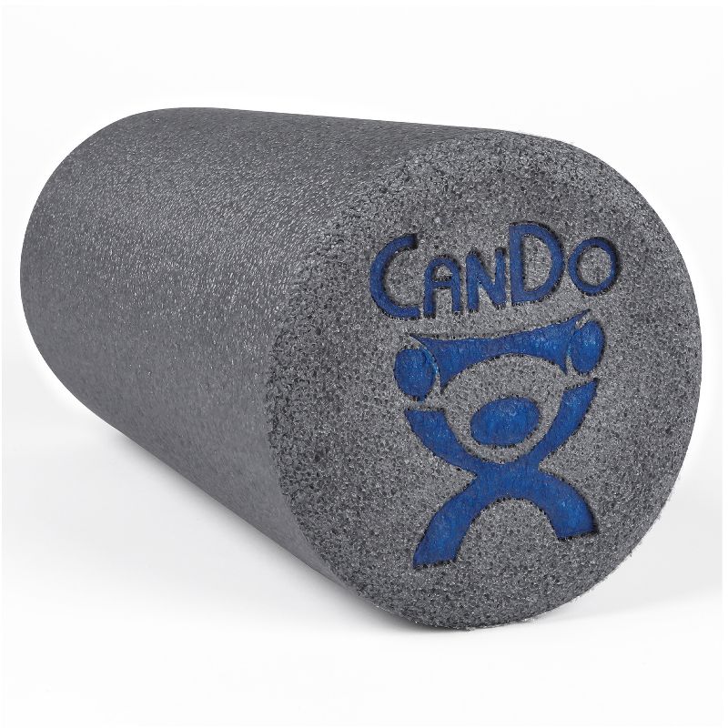 CanDo Plus Round Gray Exercise Fitness Foam Rollers for Muscle Restoration, Massage Therapy, Sport Recovery and Physical Therapy, 1 of 7