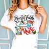 Santa’s Favorite Nurse T-Shirt, Cheerful Christmas Tee | OrnamentallyYou - 4 of 4