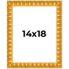 PosterPalooza | 14x18 Bamboo Picture Frame, UV Acrylic, 4 Finishes - Brown, Black, Gold, and Natural - 2 of 4