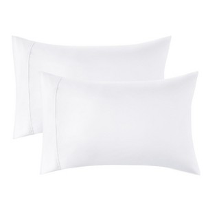 Bedsure-Polyester Microfiber Pillowcase 2 Pack Super Soft and Cozy Peached Fabric - 1 of 4