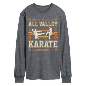 Men's - The Karate Kid - All Valley Karate Champion Long Sleeve Graphic T-Shirt - 1 of 3