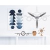 Decorative Airplane Clock 4.5" H – Hand-Cast Aluminum – Tabletop Accent By Old Modern Handicrafts - 4 of 4