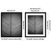 Americanflat 20x24 Picture Frame with Polished Plexiglass - Use as 16x20 Frame with Mat or 20x24 Frame Without Mat - Black - 2 of 4