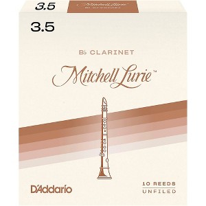 Mitchell Lurie Bb Clarinet Reeds Strength 3.5 Box of 10 - 1 of 3