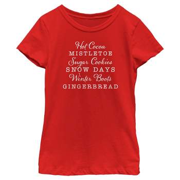 Girl's Lost Gods Christmas Things T-Shirt