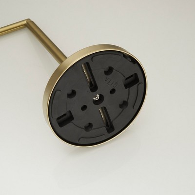 Brushed Gold Freestanding Stainless Steel Toilet Paper Holder