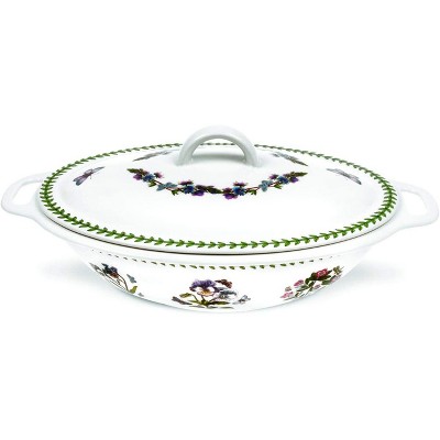 Portmeirion Botanic Garden Covered Oval Casserole Dish