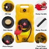 15-Gallon Heavy-Duty Portable Fuel Tank - Leak-Proof Design, Easy-Siphon System & UV-Resistant Polyethylene - 4 of 4