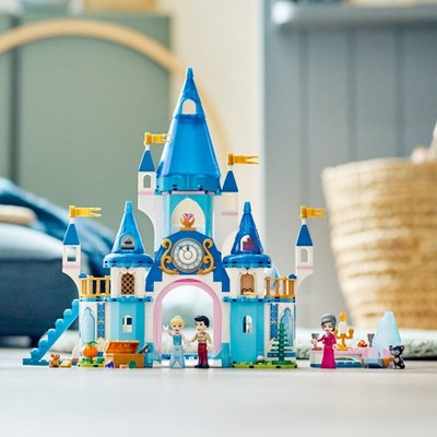 LEGO Disney Cinderella &#38; Prince Charming&#39;s Castle Set 43206_0