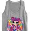 Women's - LOL Surprise! - Skater Chick w/ Flowers Graphic Racerback Tank - 2 of 4