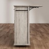 Jojoka Kitchen Island Cart,Rolling Kitchen Island with Storage Cabinets,Drawers and Racks - 4 of 4