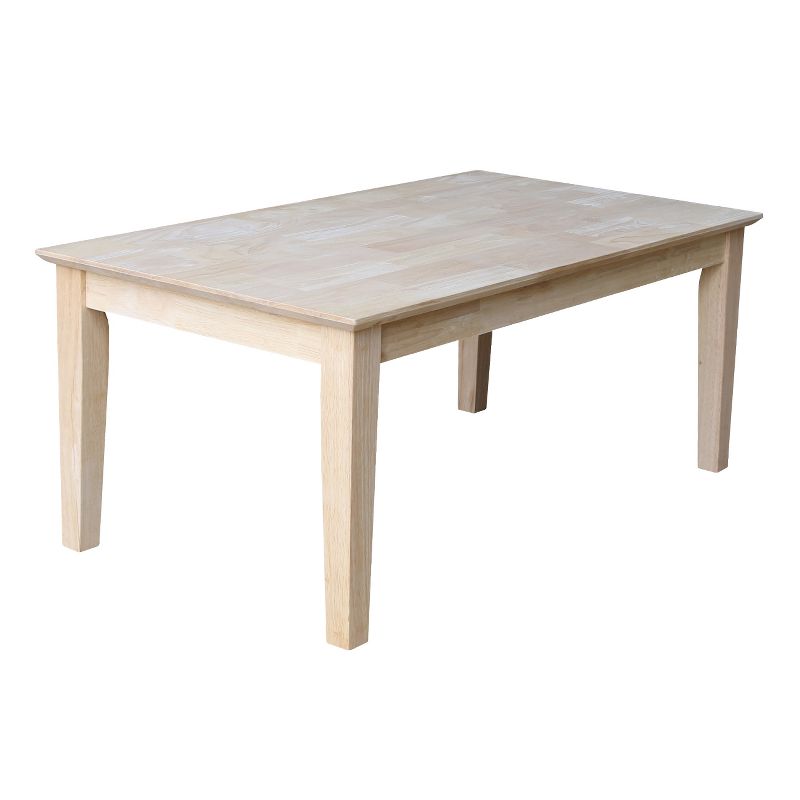 Shaker Tall Coffee Table - International Concepts, 4 of 12