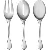 Nambe 7571 Bend Stainless Steel 45-Piece Flatware Set, Service for 8 - Silver - 3 of 4
