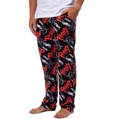 Polka Dots Lounge Pants with Pockets, Black White Unisex Men Women