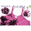 LA LEELA Women's Vacay Holiday Summer Beachwear Sleeveless Casual Honeymoon Lounge Beach Dress Slip Chemise - 4 of 4