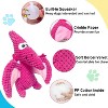 Dog Toys Plush Dog Toy with Crinkle Paper Dinosaur Dog Toy Stuffed Animals Chew Toy Plush Squeaky Dog Birthday Toys - 2 of 4