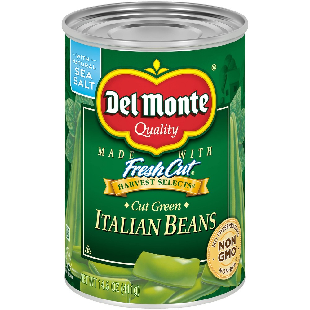 Del Monte Cut Italian Green Beans - 14.5oz (BB Nov 2023) 