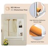 Bathroom Mirror Cabinet Wall Mounted,Medicine Cabinet,Over The Toilet Storage Cabinet with Shelves - 4 of 4