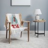 Heather Dutton Peace Joy Love Woodcut 56"x46" Woven Throw Blanket - Deny Designs - 2 of 4