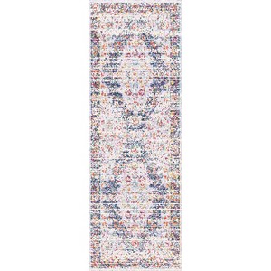 Hauteloom Thorsby Magenta & Cream Area Rug - 1 of 4