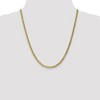 Black Bow Jewelry 3.9mm 10k Yellow Gold Flat Beveled Curb Chain Necklace - 2 of 4