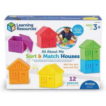 Learning Resources All About Me Sort & Match Houses