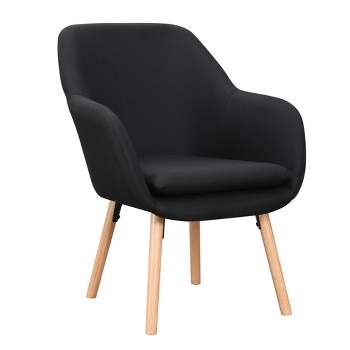 Flash Furniture Valencia Oval Comfort Series Take Ten Black Papasan Lounge  Chair : Target