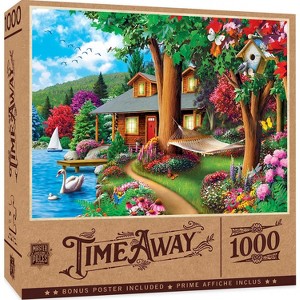 MasterPieces Inc Around the Lake 1000 Piece Jigsaw Puzzle - 1 of 4