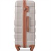 BEAFUP Set of 3 Luggage ABS,Hardshell Hardside Lightweight Durable Suitcase sets,Spinner Wheels Suitcase with TSA Lock 20''24''28'' - 4 of 4