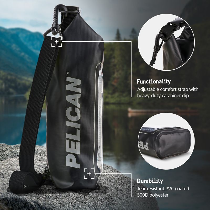 Pelican Marine Water Resistant Dry Bag with Built-In Phone Pouch, 6 of 12