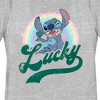 Women's Lilo & Stitch Distressed Lucky Wink T-Shirt - 2 of 4