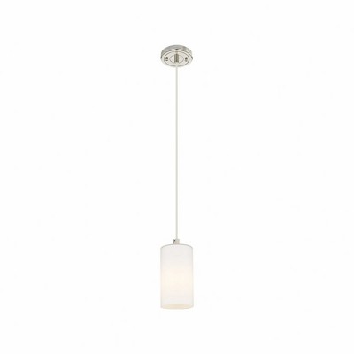 Crown Point - 1 Light Cord Pendant In Industrial Style-8.38 Inches Tall and 3.88 Inches Wide