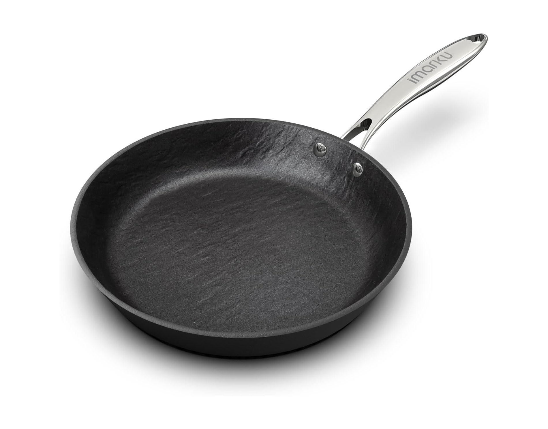 imarku Non Stick Frying Pans - 12 inch Frying Pan Nonstick Skillet, Frying Pans Nonstick Dishwasher Safe for Cooking with Stainless Steel Handle