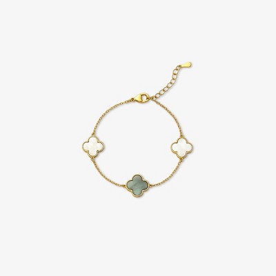 Blake Bracelet Gold Plated Linked by Mia K